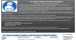 Desktop Screenshot of lllutah.org