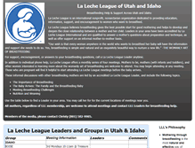 Tablet Screenshot of lllutah.org